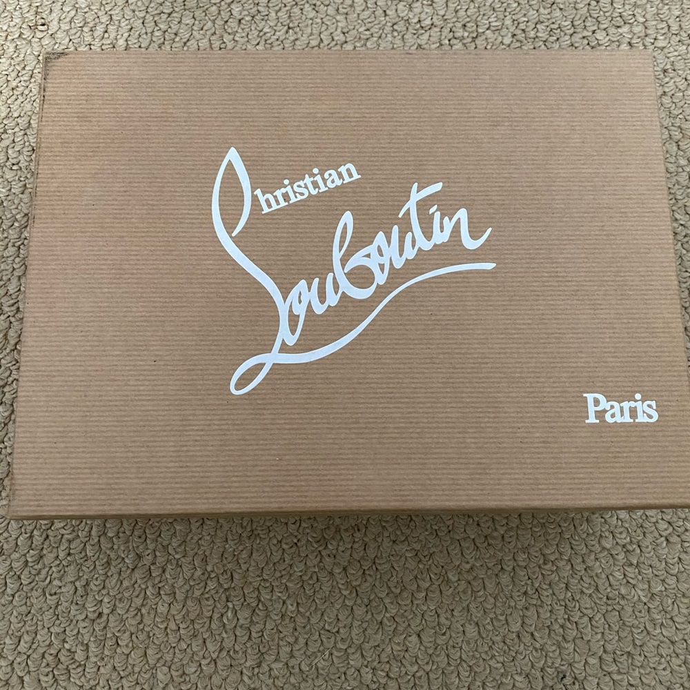 Empty Christian Louboutin Box